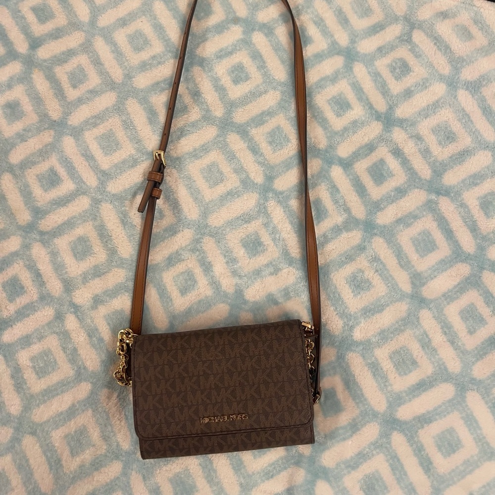 Michael Kors Tan Crossbody Bag